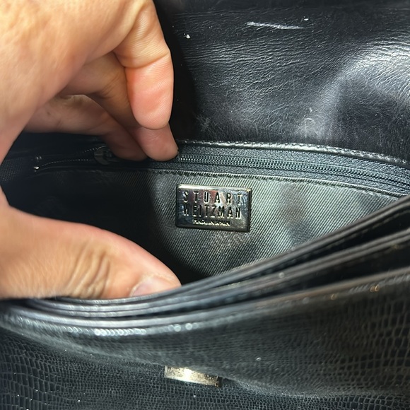 STUART WEITZMAN
Vegan Embossed Leather Shoulder Bag - Picture 7 of 8